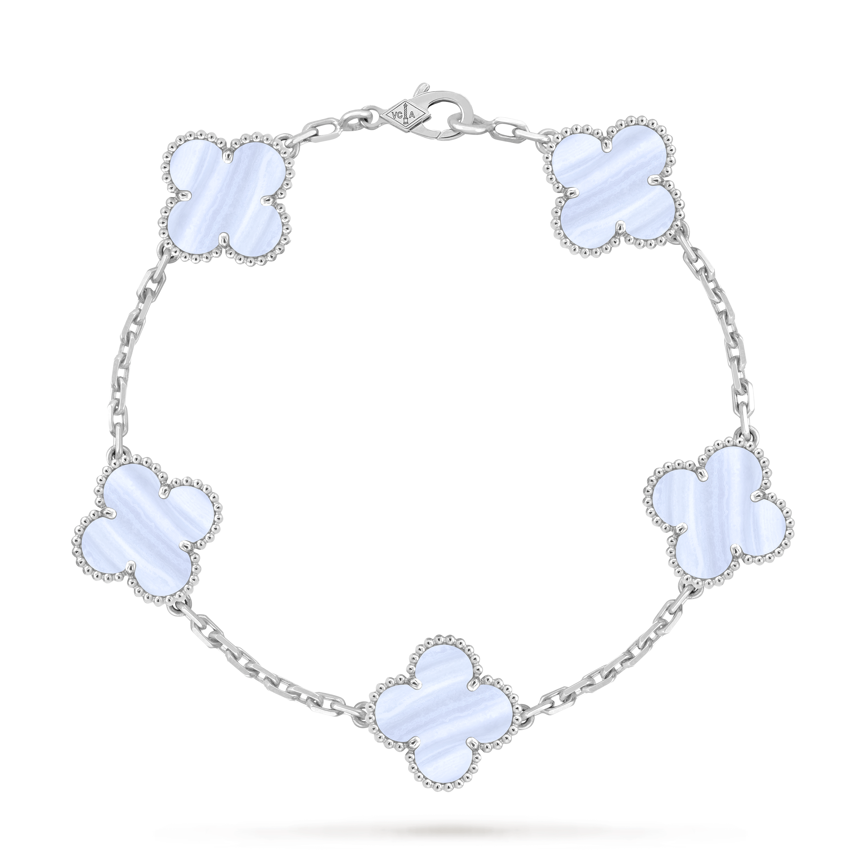 未開封新品Van Cleef & Arpels 5モチーフ ブレスレット ヴィンテージ アルハンブラ ブレスレット、5モチーフ 18K