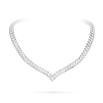 VCARPRQI00 - Verwandelbares Collier À Cheval, 3 Reihen