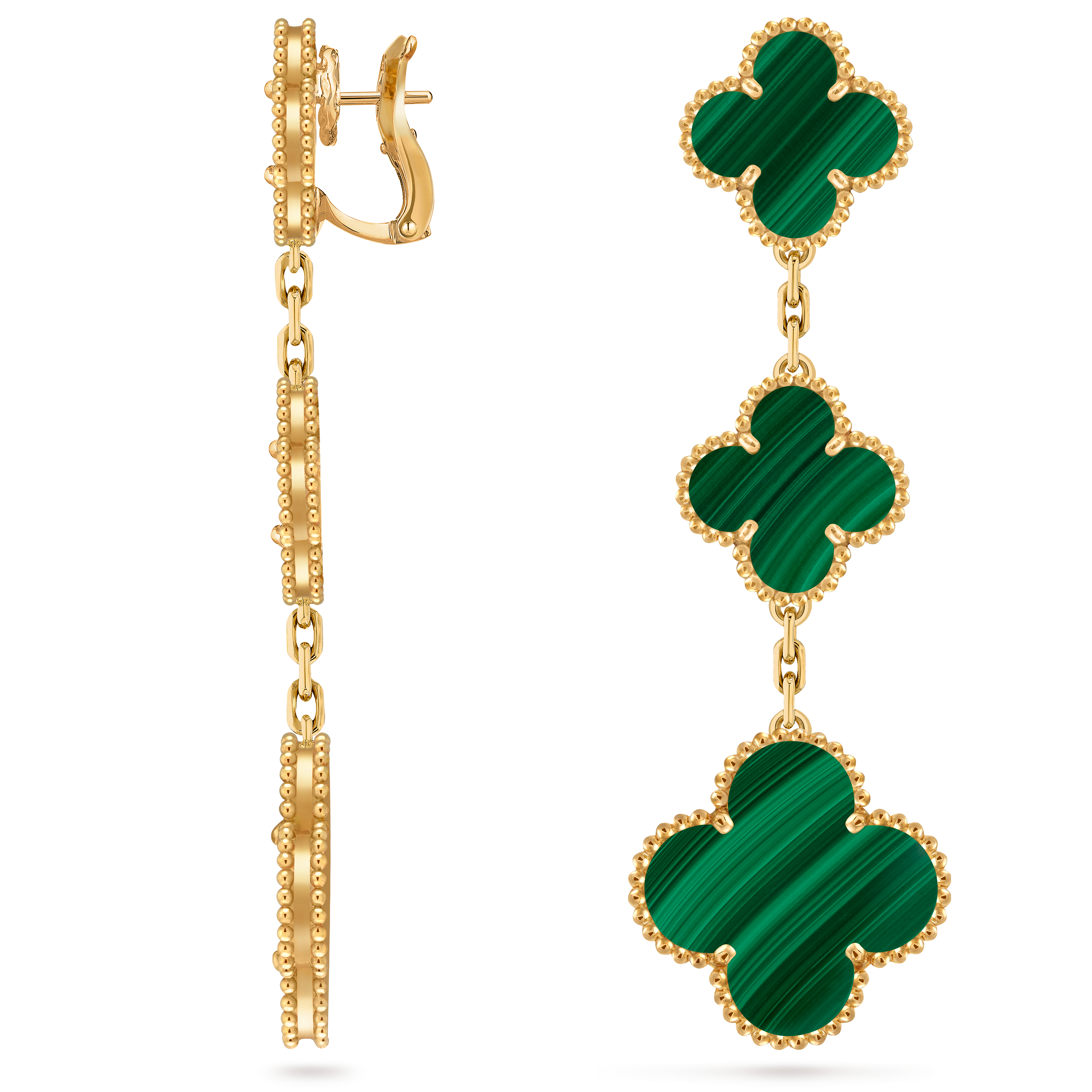VCA マラカイト　マジックアルハンブラネックレス Van Cleef & Arpels マジックアルハンブラ マラカイト ネックレス