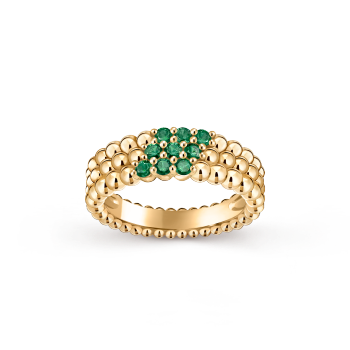 VCARPQM600 - Ring Perlée Couleurs, 3-reihig