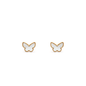 VCARN5JM00 - Sweet Alhambra butterfly earstuds