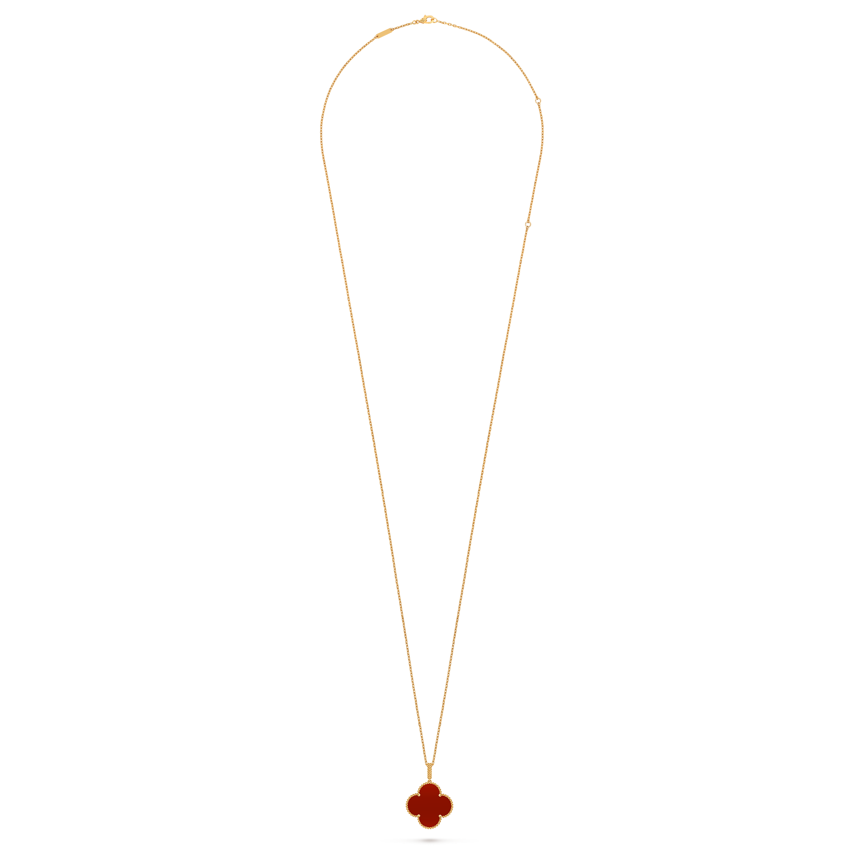 Van Cleef & Arpels ネックレス ゴールド マジック アルハンブラ ロングネックレス、1モチーフ 18K