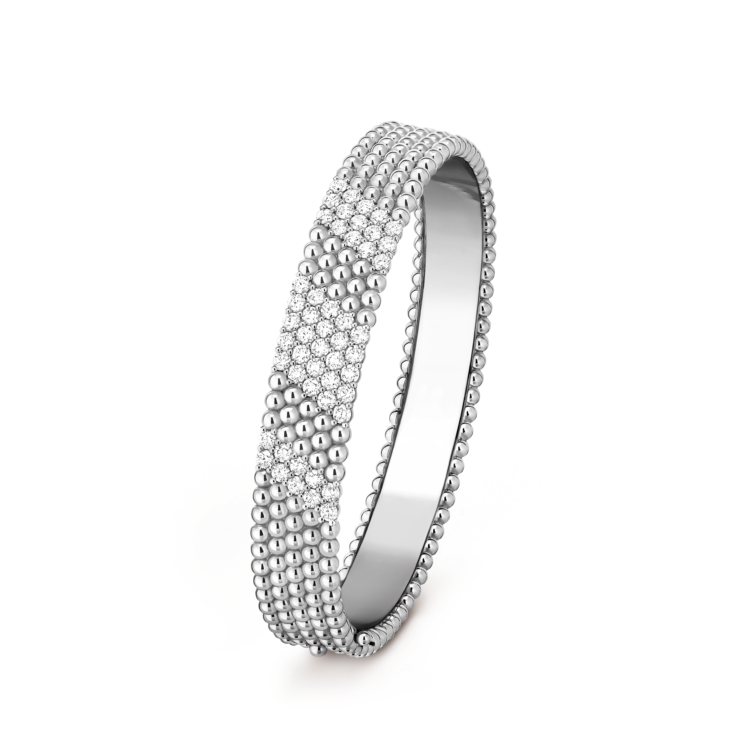 ペルレ ダイヤモンド ブレスレット、5連、スモールモデル 18K