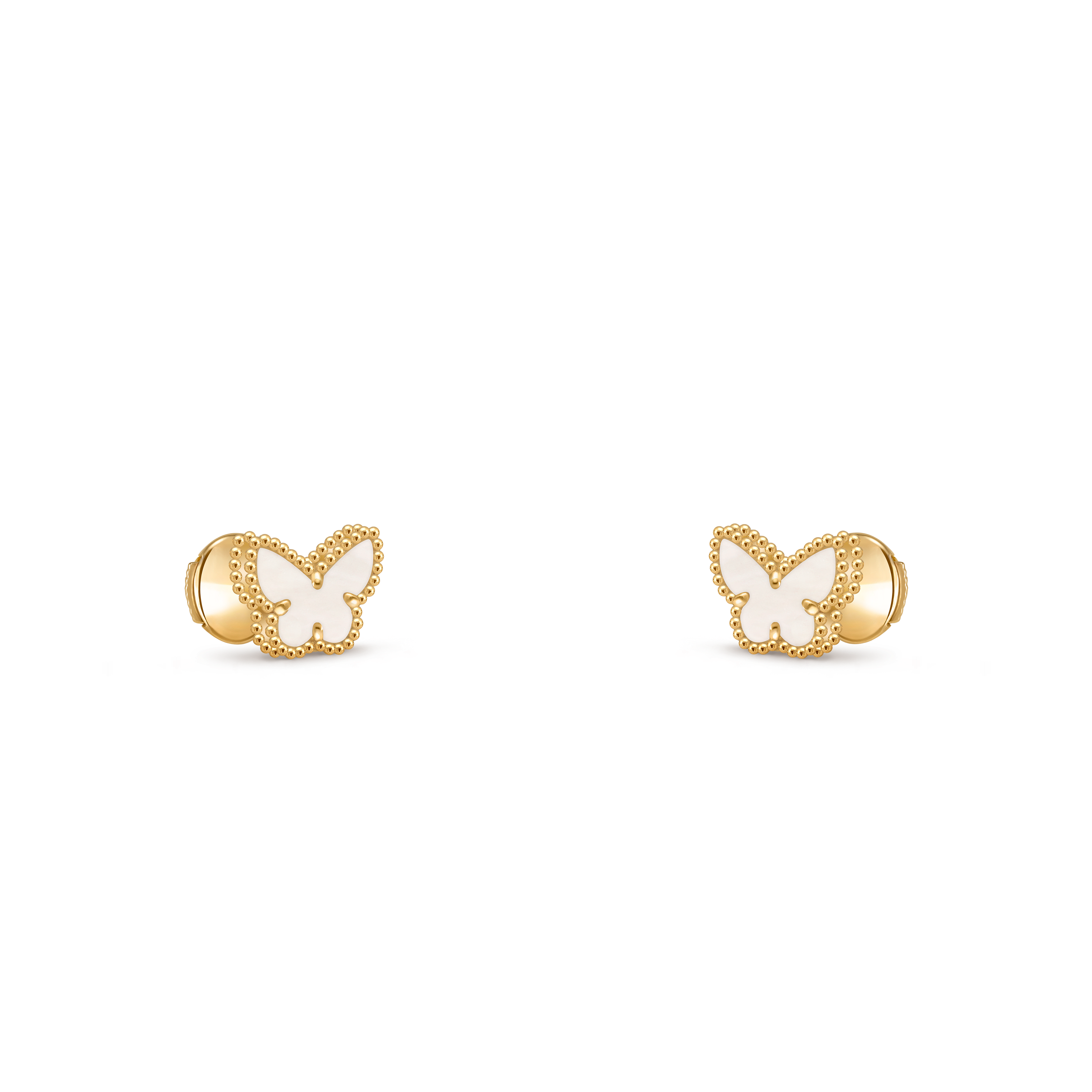 スウィート パピヨン ピアス 18K イエローゴールド, マザー オブ