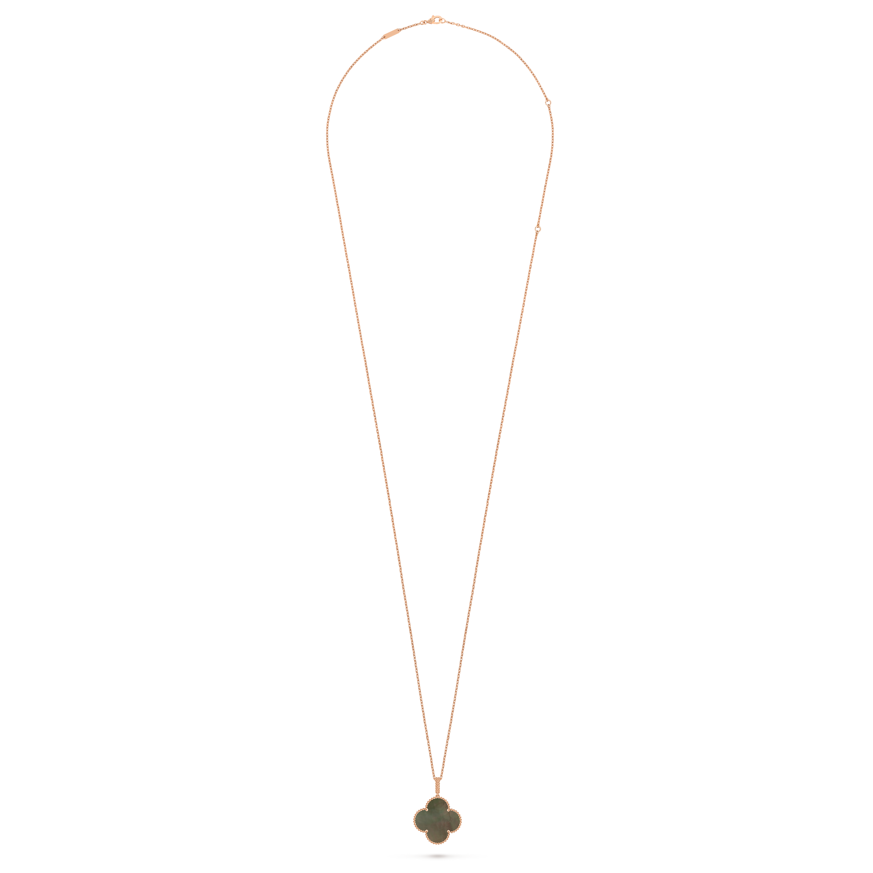 Van Cleef & Arpels ネックレス ゴールド ヴィンテージ アルハンブラ ペンダント 18K イエローゴールド