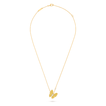 VCARO3M300 - Pendentif Deux Papillons