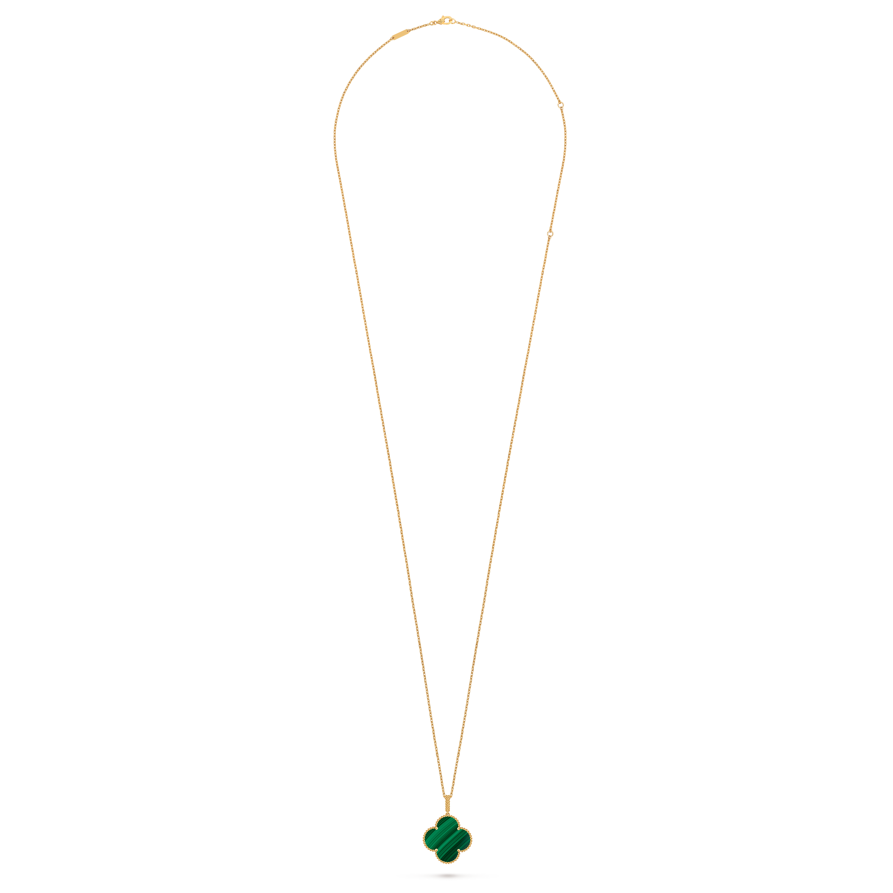 ロングネックレス マジック アルハンブラ マジック アルハンブラ ロングネックレス、1 モチーフ 18K