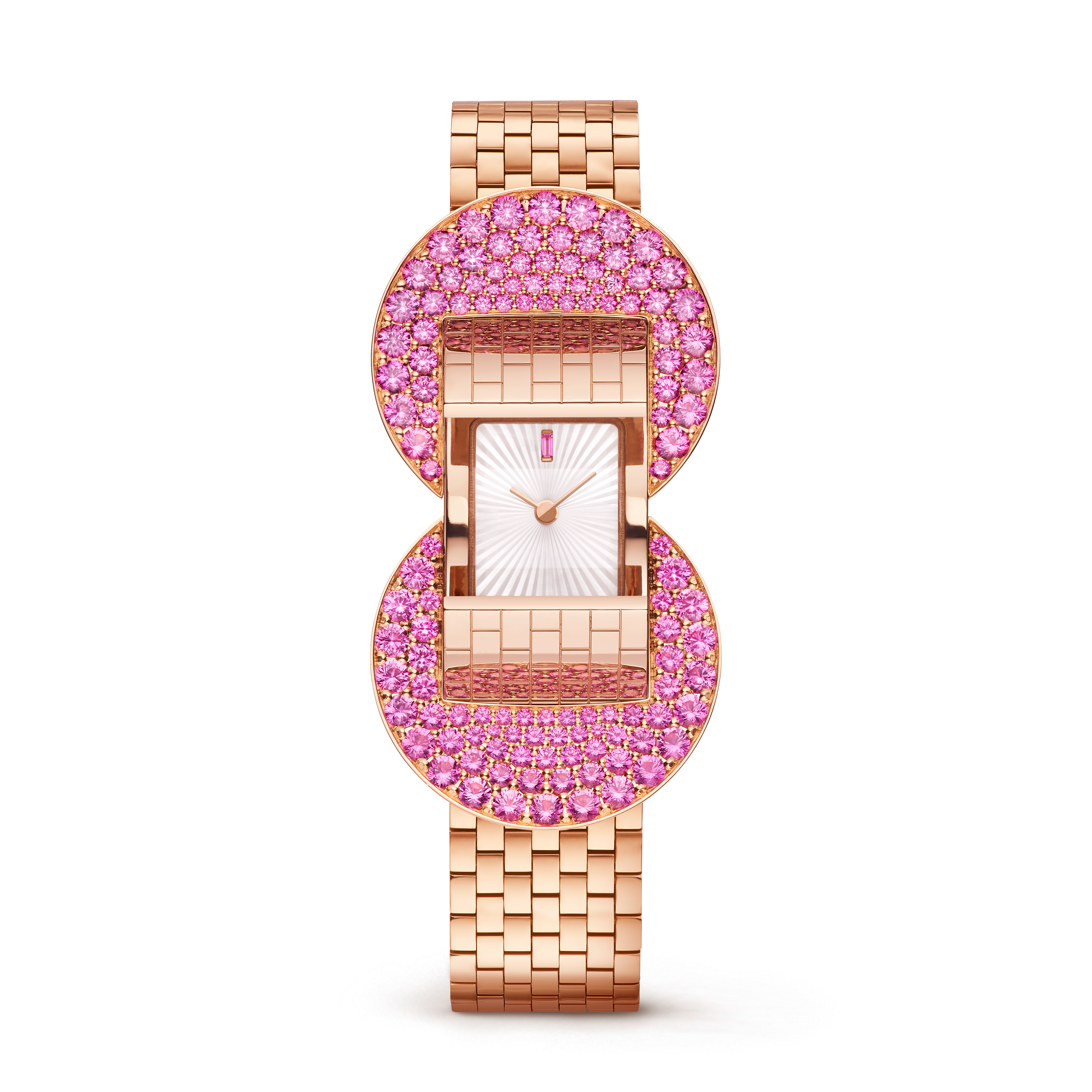 Louis Vuitton Secret White Gold Diamond Womens Watch