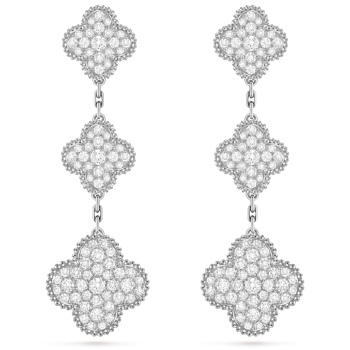 VCARN9MR00 - Boucles d'oreilles Magic Alhambra 3 motifs