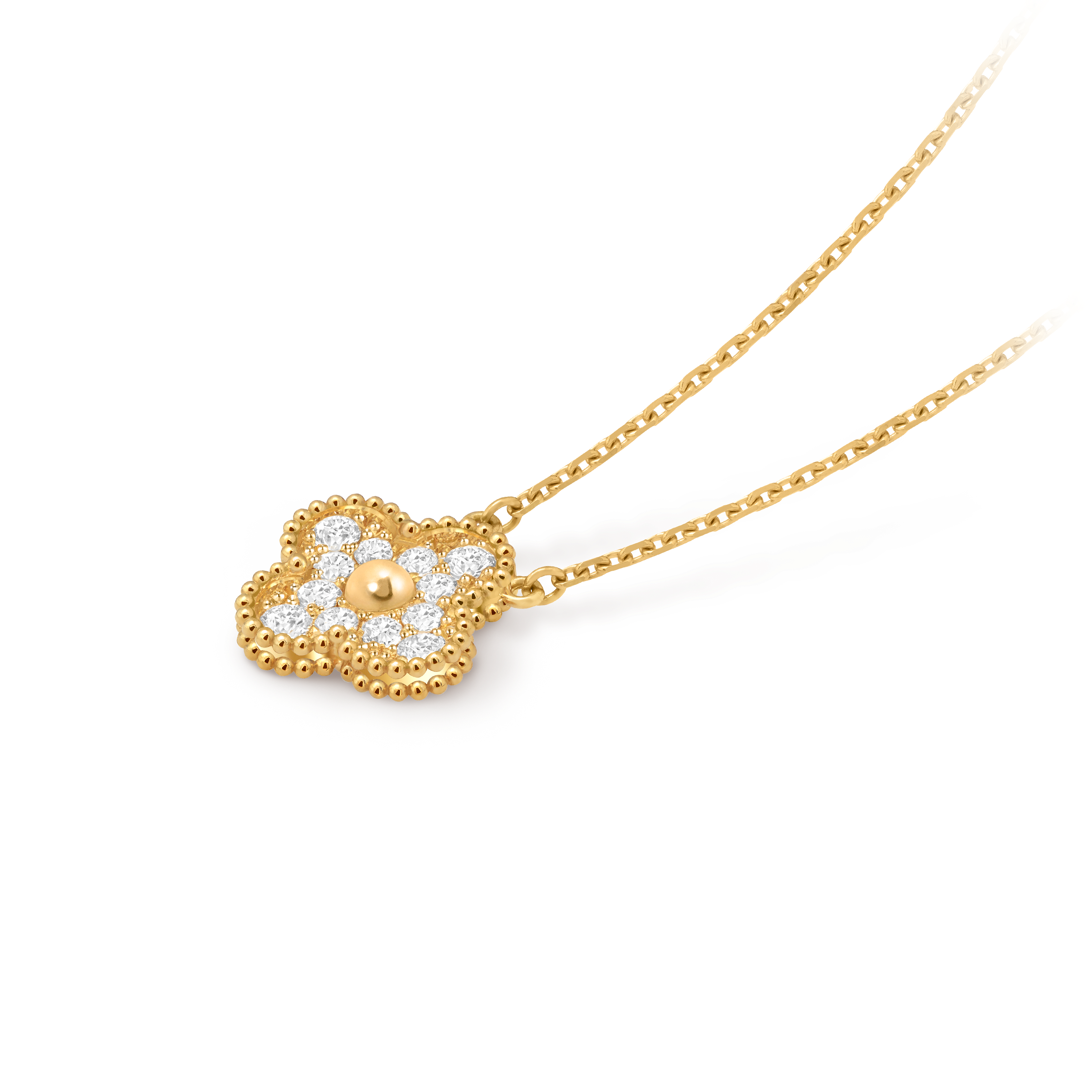 ヴィンテージ アルハンブラ ペンダント 18K イエローゴールド