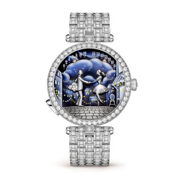 VCARPET800 - Lady Arpels Bal des Amoureux Automate watch