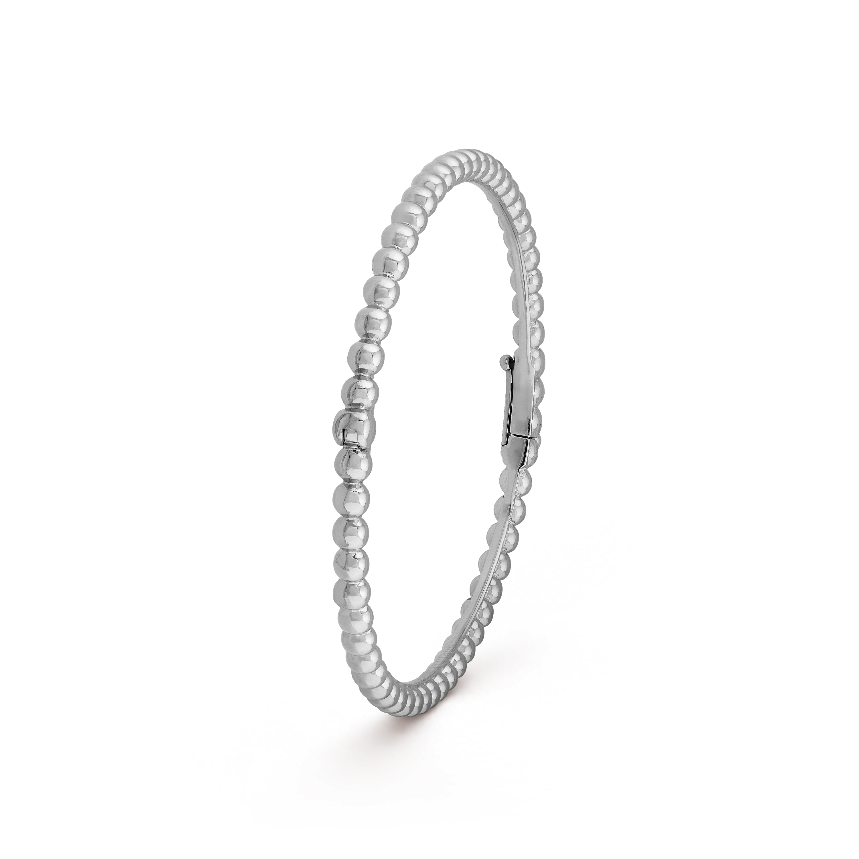 Perlee pearls of gold bracelet small model 18K white gold Van Cleef Arpels