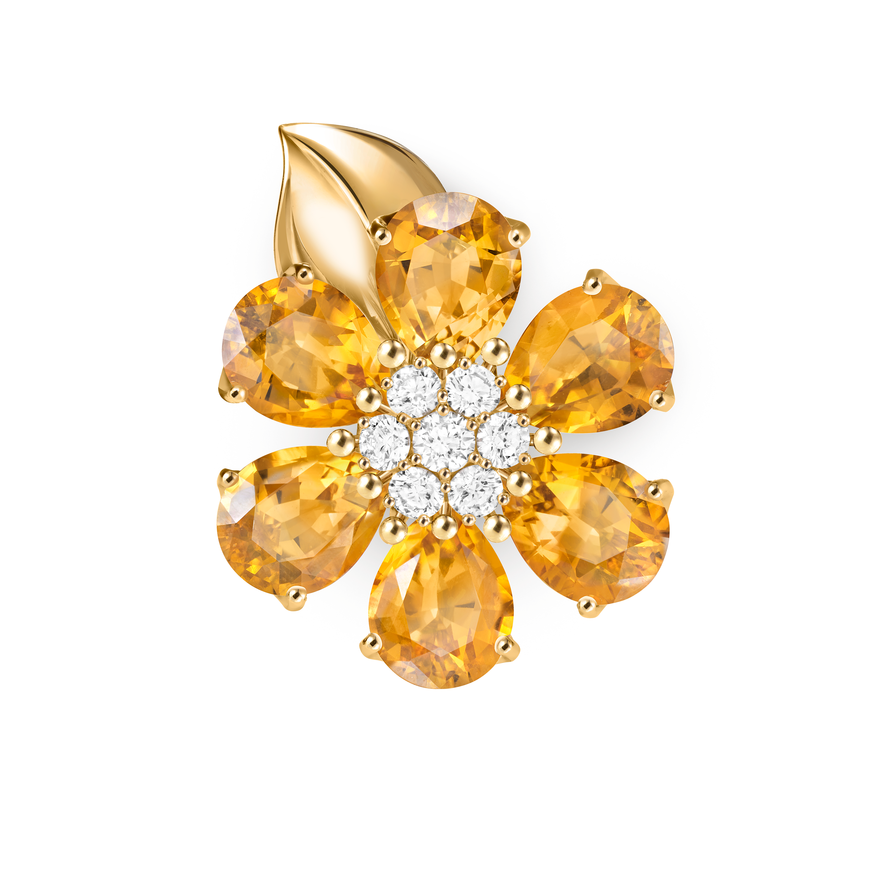 VanCleef&Arpels フリヴォル リング 1フラワー スモールモデル フリヴォル リング、1フラワー、スモールモデル 18K イエロー