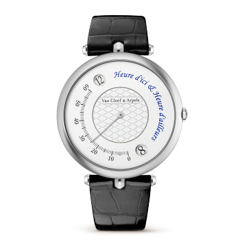 VCARO4II00 - Pierre Arpels Heure d’Ici & Heure d’Ailleurs Watch