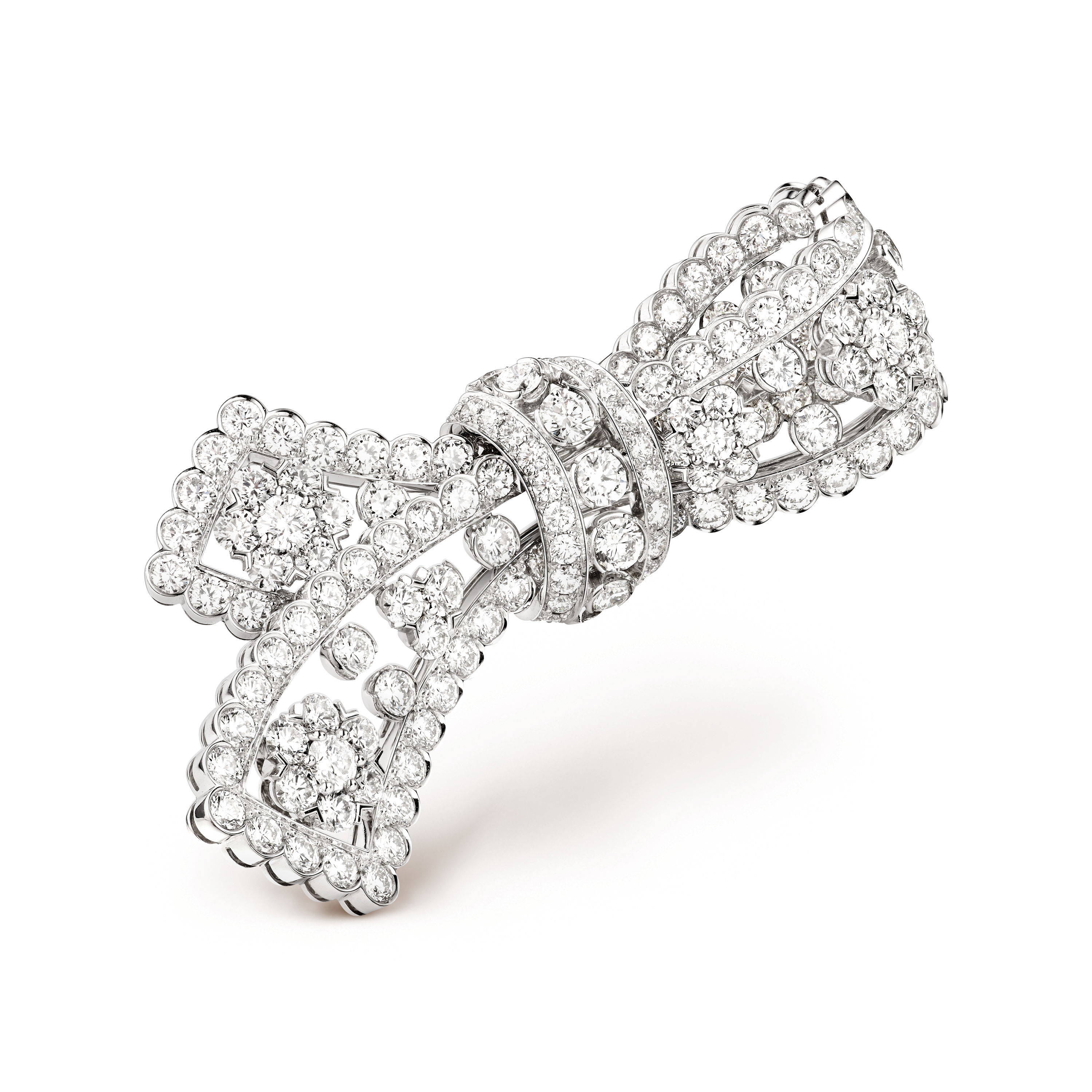 18K white gold