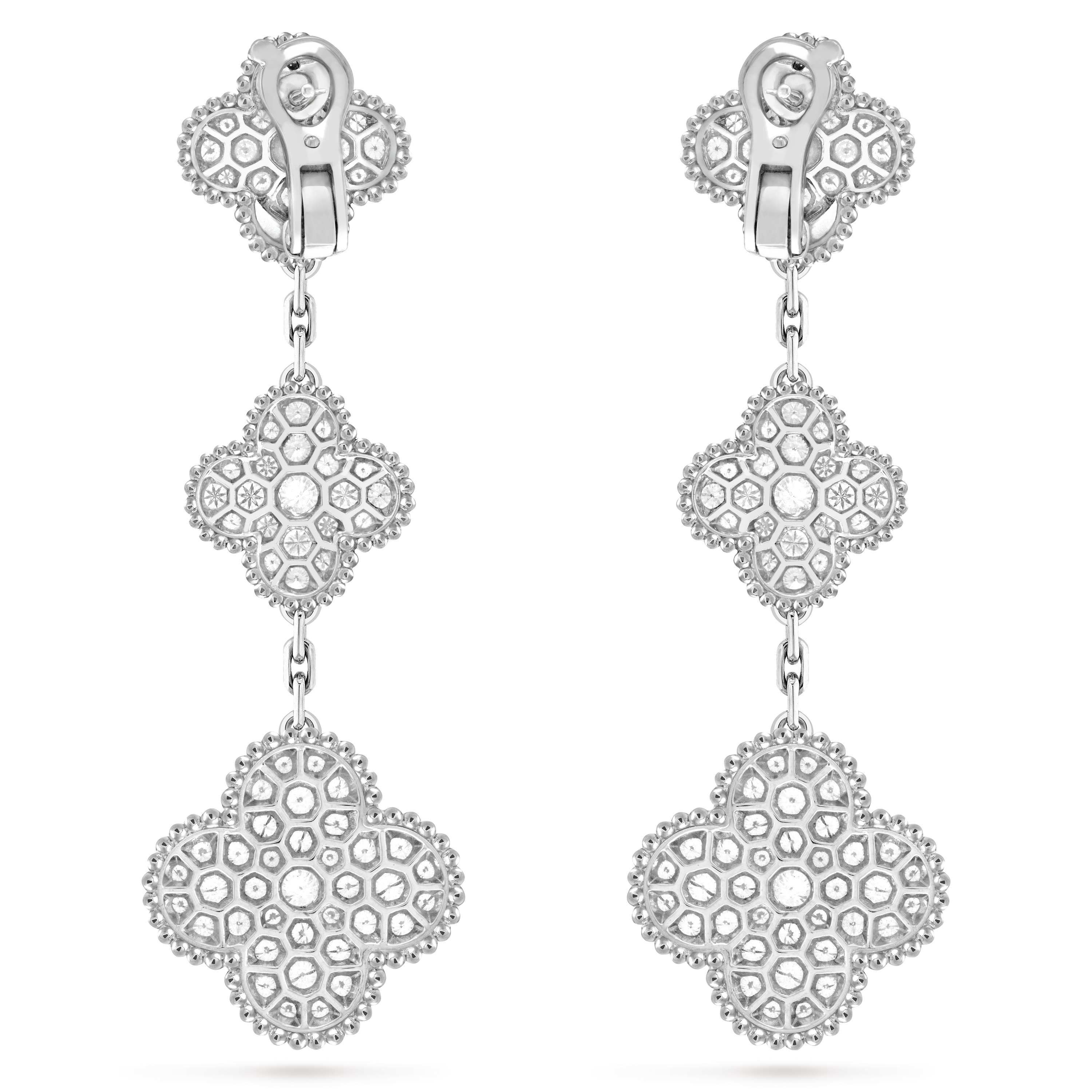 マジック アルハンブラ イヤリング\r2モチーフ Van Cleef&Arpels】マジック アルハンブラ 2モチーフ (Van Cleef