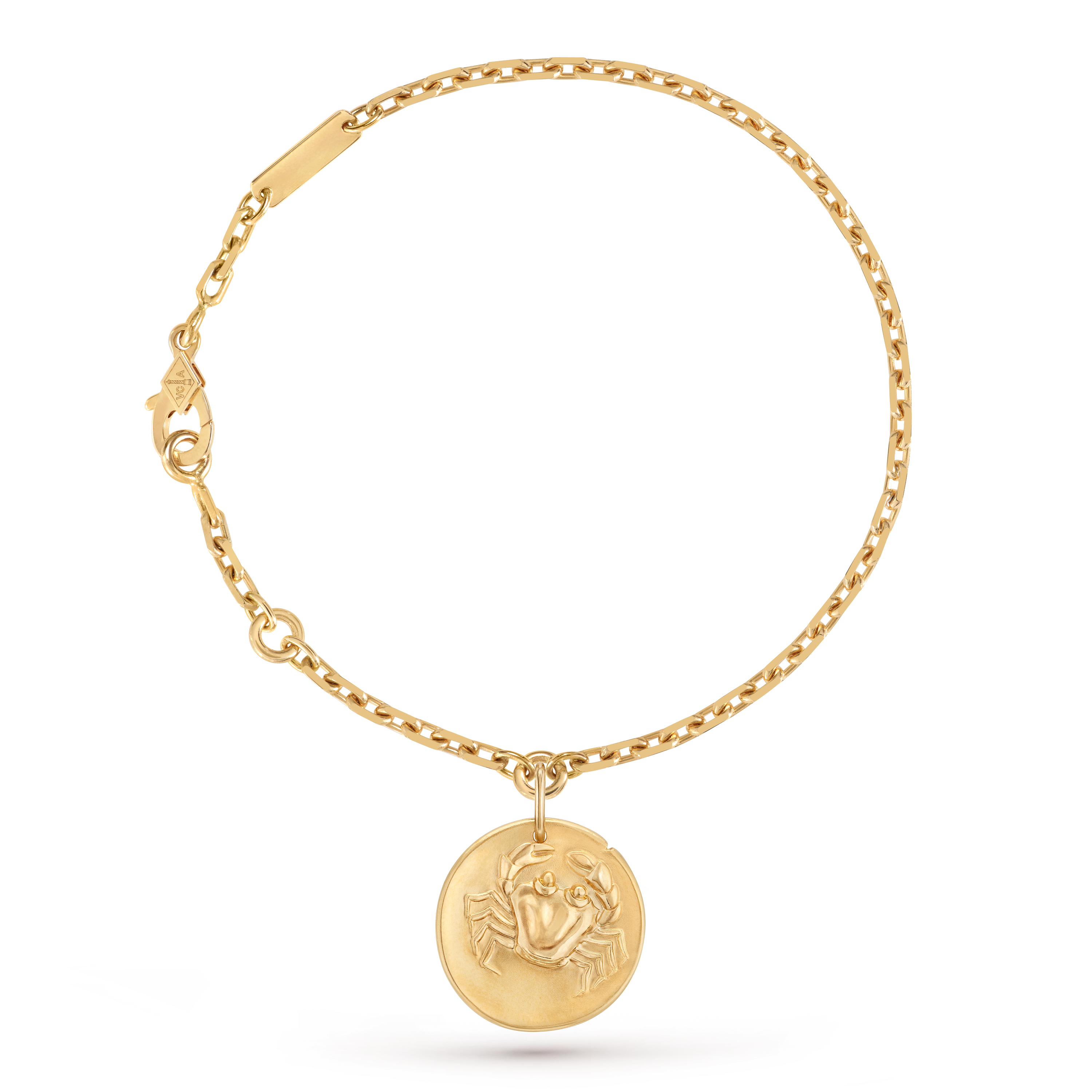 Zodiaque bracelet Cancri (Cancer), 18K yellow gold, Three Fourth, Jewelry Bracelet - Van Cleef & Arpels