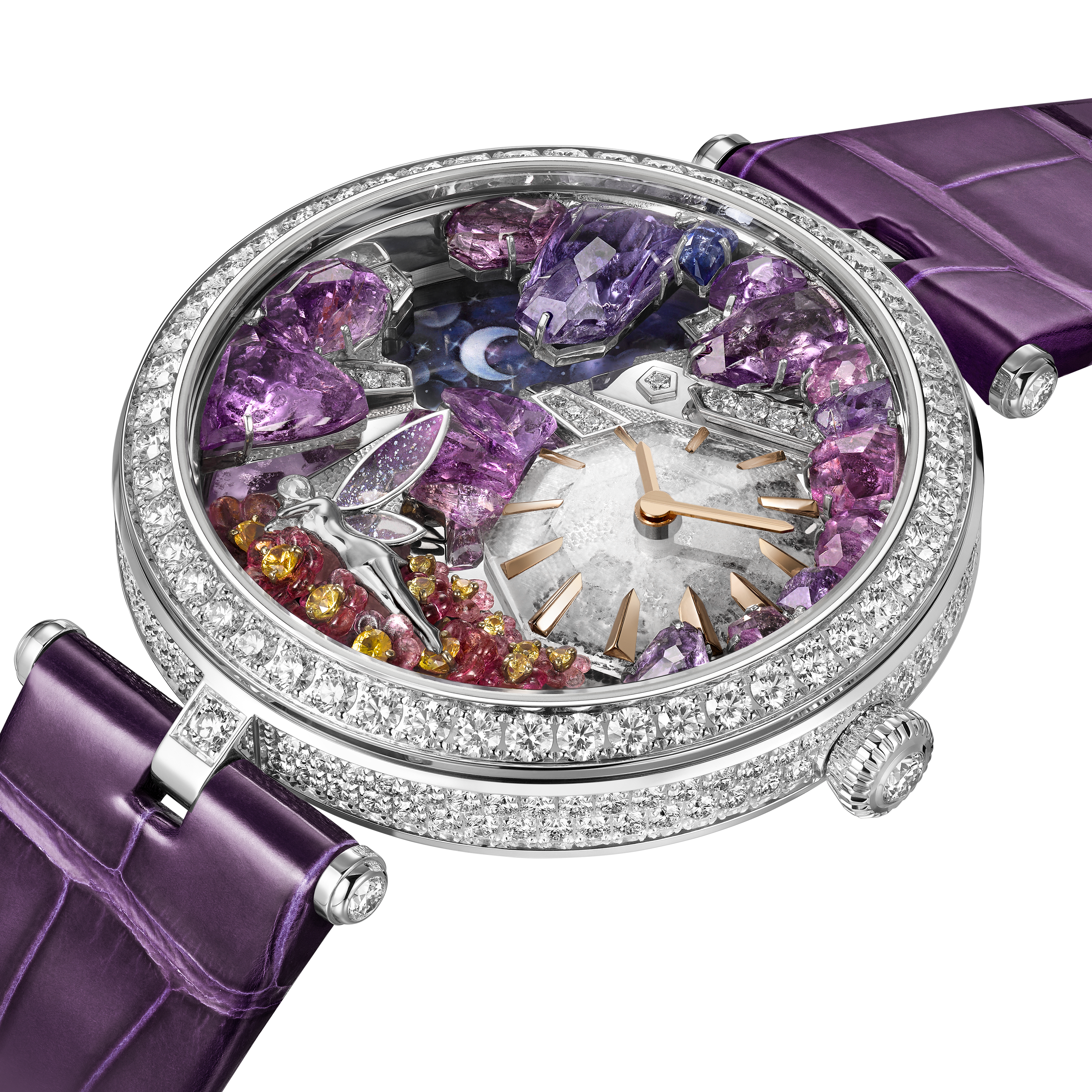 レディ アーペル ニュイ アンシャンテ ウォッチ 18K ホワイト