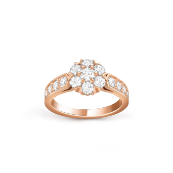 VCARPEBD00 - Bague Fleurette