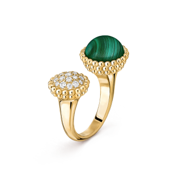 ペルレ クルール リング 18K イエローゴールド, マラカイト - ヴァン クリーフ&アーペル - Van Cleef & Arpels