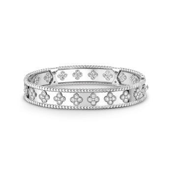 VCARN5B100 - Perlée clovers bracelet, medium model