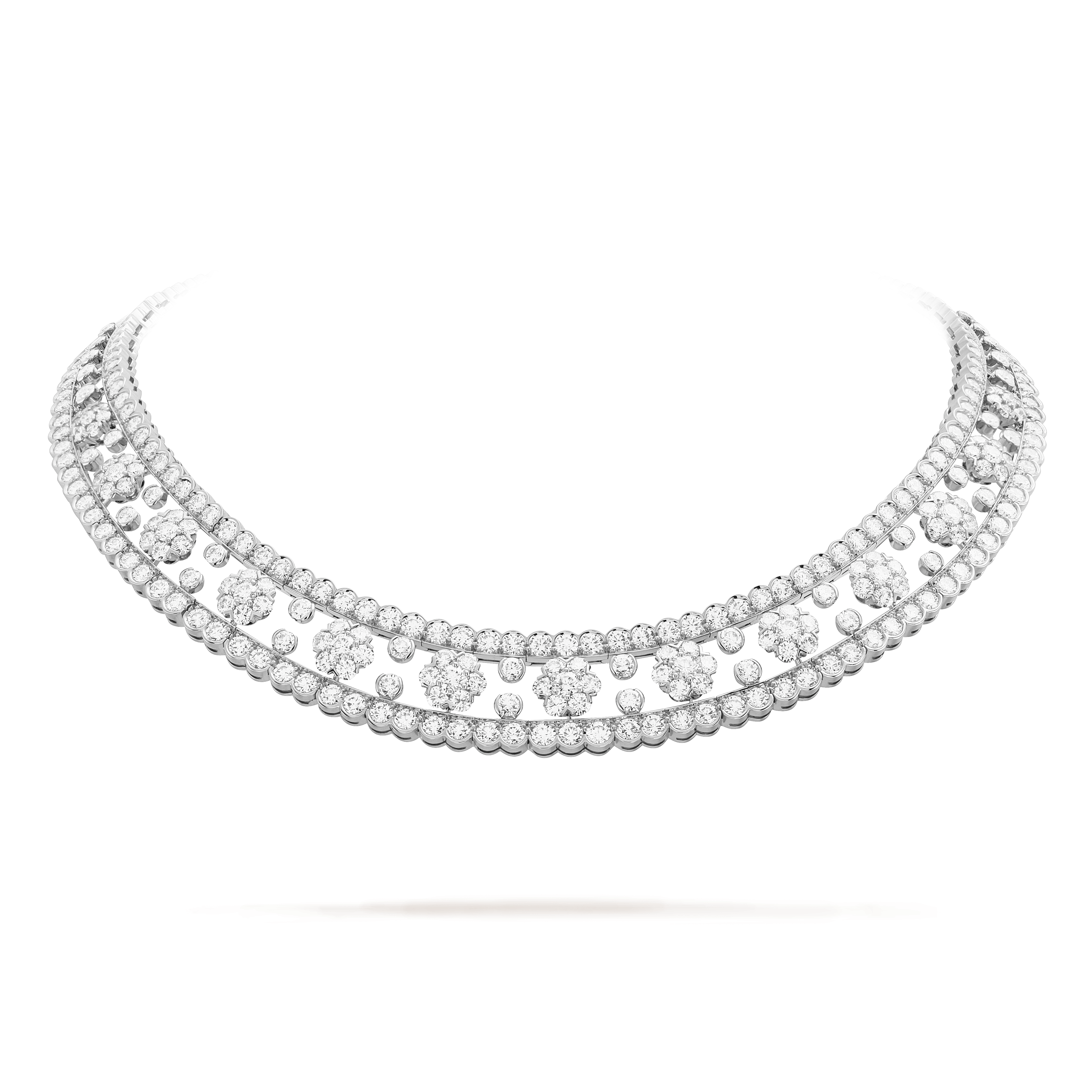 Van cleef snowflake necklace cheap