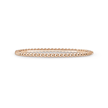 VCARO7A700 - Bracelet Perlée perles d’or, moyen modèle