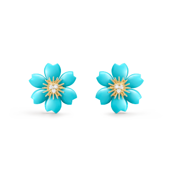 VCARPJJB00 - Rose de Noël earrings, mini model