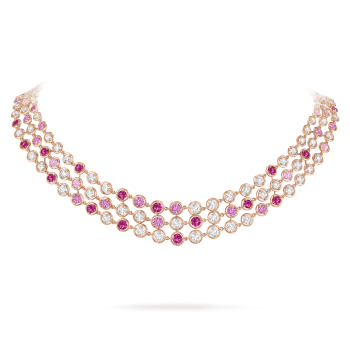 VCARPRM500 - Palmyre 3 rows necklace