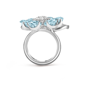 VCARPHK600 - Fleurs d’Hawaï ring