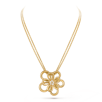 VCARPME400 - Flowerlace clip pendant