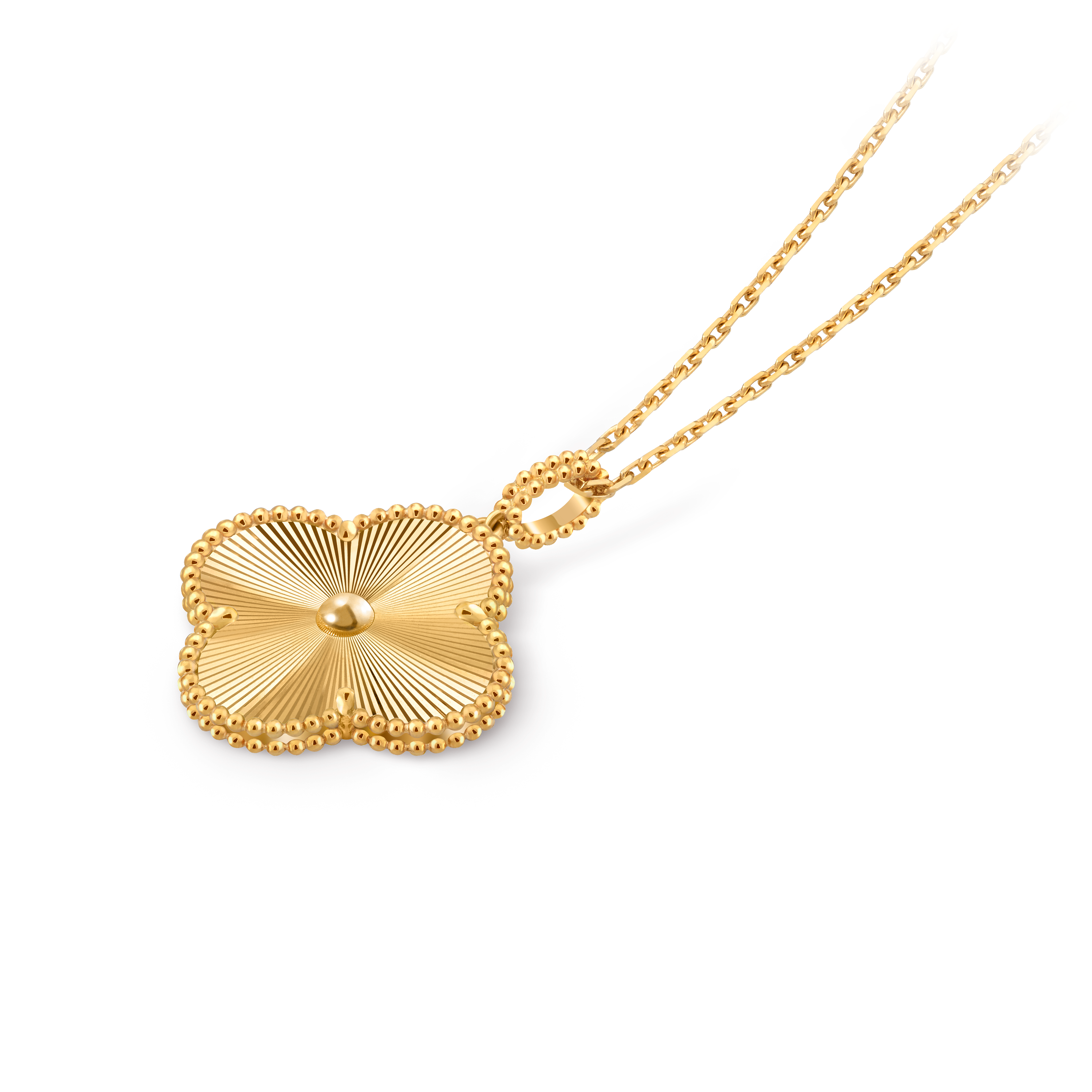 Van Cleef & Arpels ネックレス ゴールド ヴィンテージ アルハンブラ ロングネックレス、20モチーフ 18K