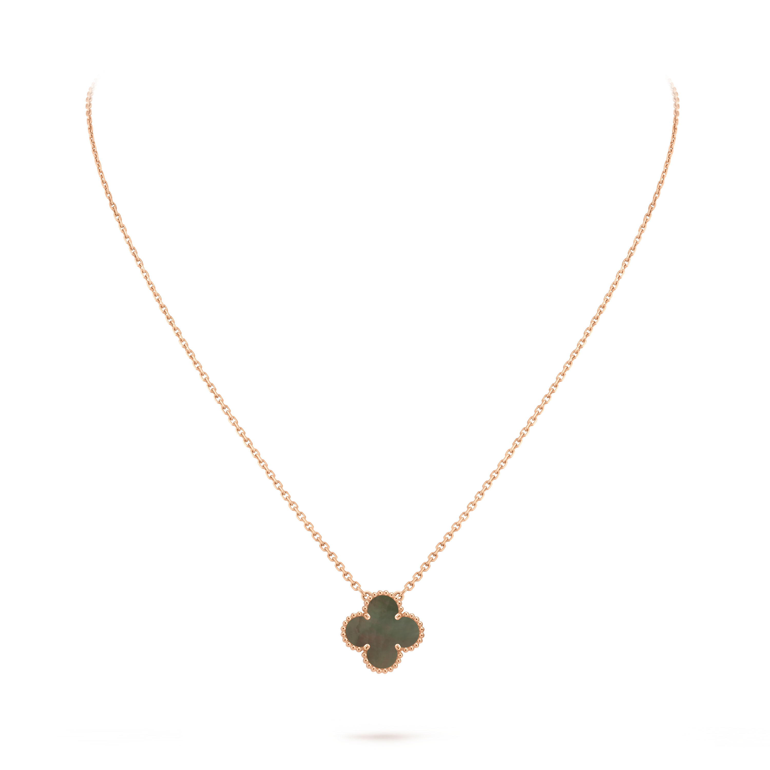 ヴィンテージ アルハンブラ ペンダント 18K ローズ ゴールド
