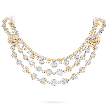 VCARP39600 - Snowflake transformable necklace