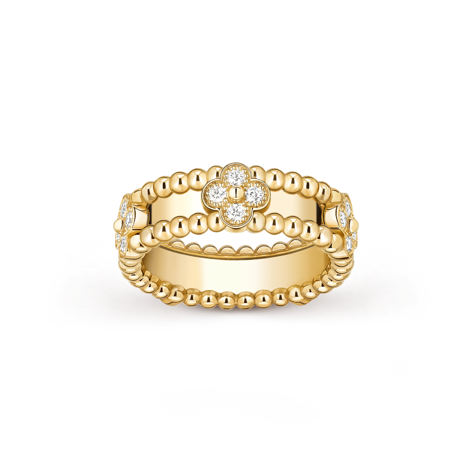 Bague trefle van cleef hot sale