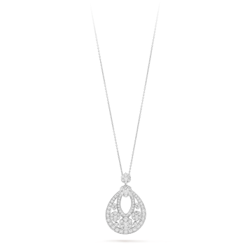 VCARPJKI00 - Snowflake collerette transformable necklace