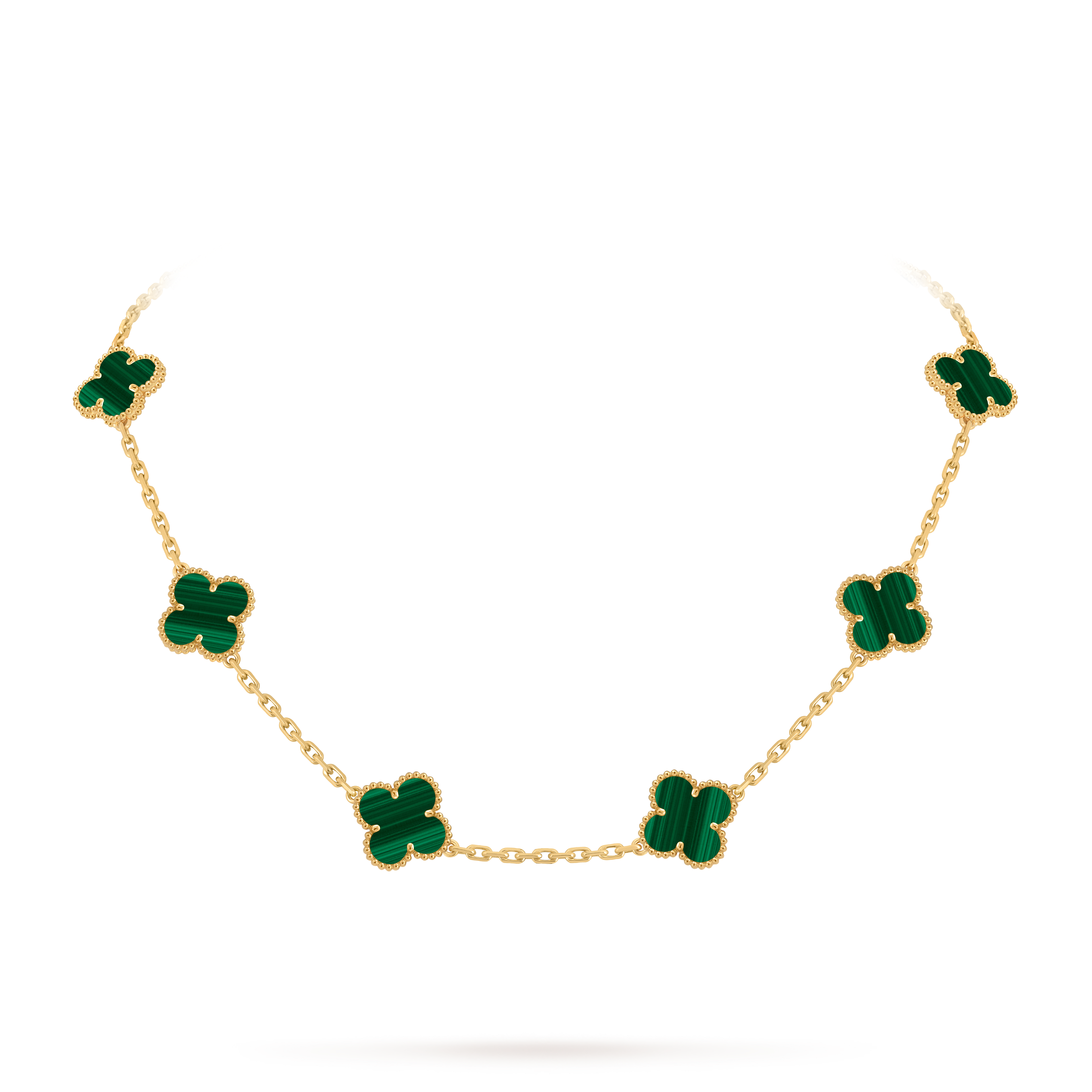 ヴ﻿ィ﻿ン﻿テ﻿ー﻿ジ﻿ア﻿ル﻿ハ﻿ン﻿ブ﻿ラ﻿ ﻿ネ﻿ッ﻿ク﻿レ﻿ス ヴィンテージ アルハンブラ ペンダント 18K イエローゴールド