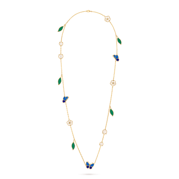 VCARPHZW00 - Sautoir Lucky Spring Papillon, 15 motifs