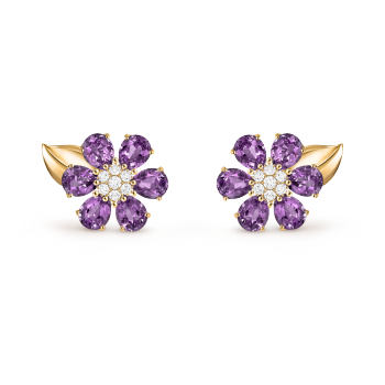 VCARPHKE00 - Fleurs d’Hawaï earrings