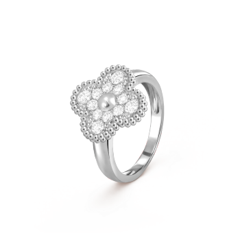 Van Cleef&Arpels マジックアルハンブラ アントレレドア リング 新品)Van Cleef & Arpels ヴァン クリーフ&アーペル マジック