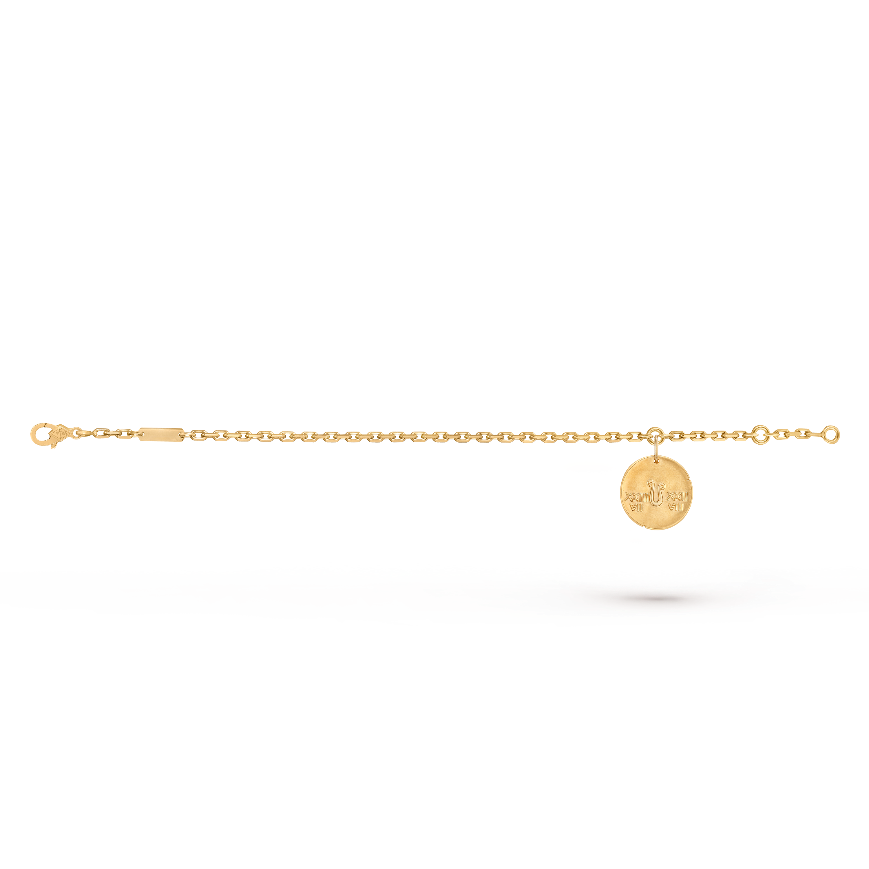 Zodiaque bracelet Leonis (Leo), 18K yellow gold, Open, Jewelry Bracelet - Van Cleef & Arpels