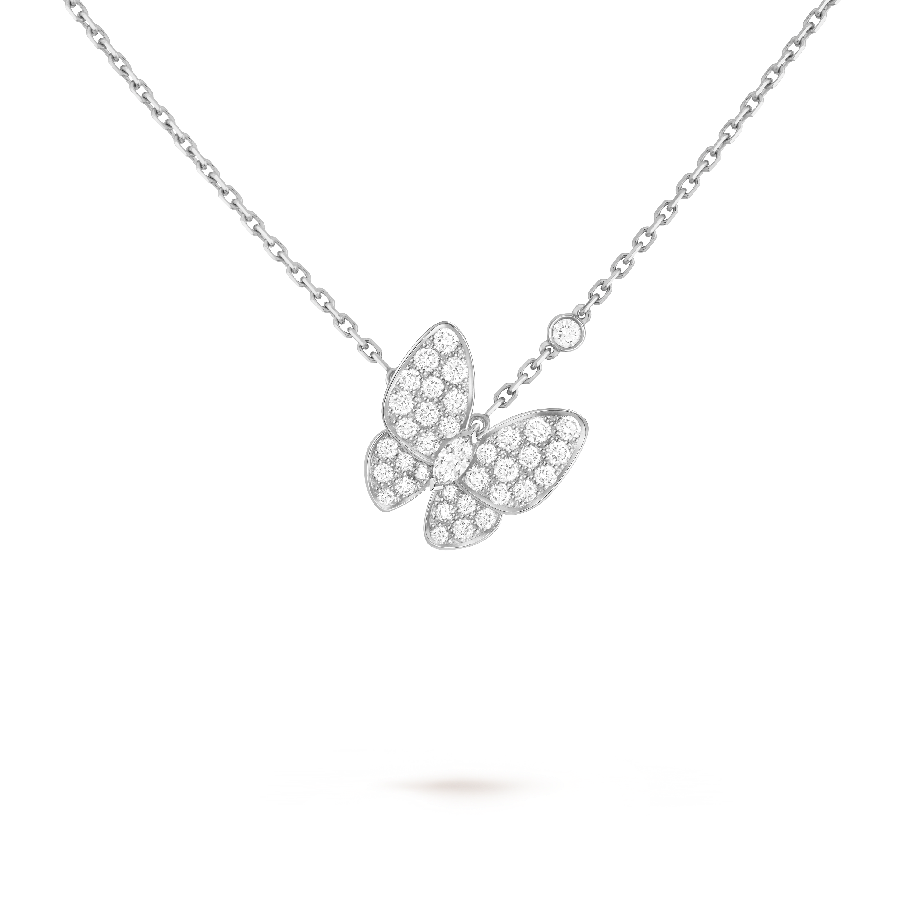 18K white gold