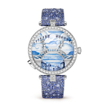 Lady Arpels Pont des Amoureux Matinée watch