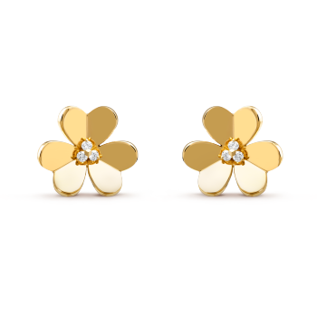 フリヴォル ピアス、ミニモデル 18K イエローゴールド