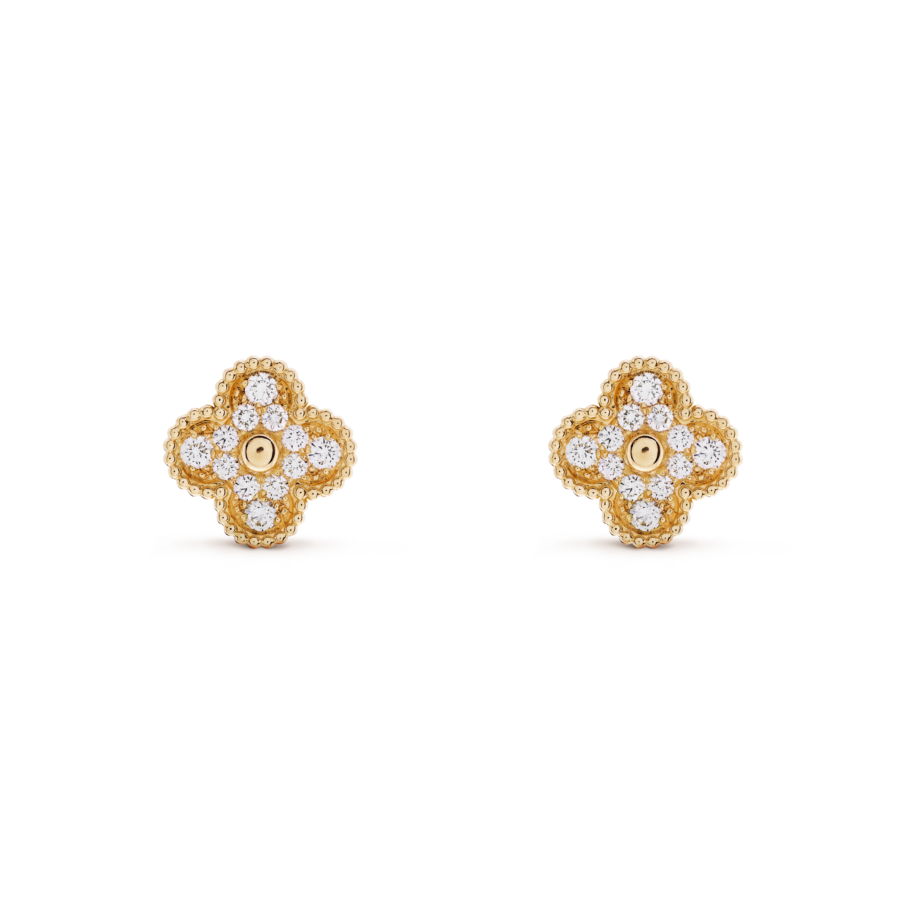 White van cleef earrings online