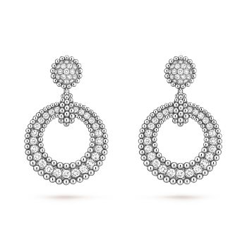 Perlée diamonds earrings