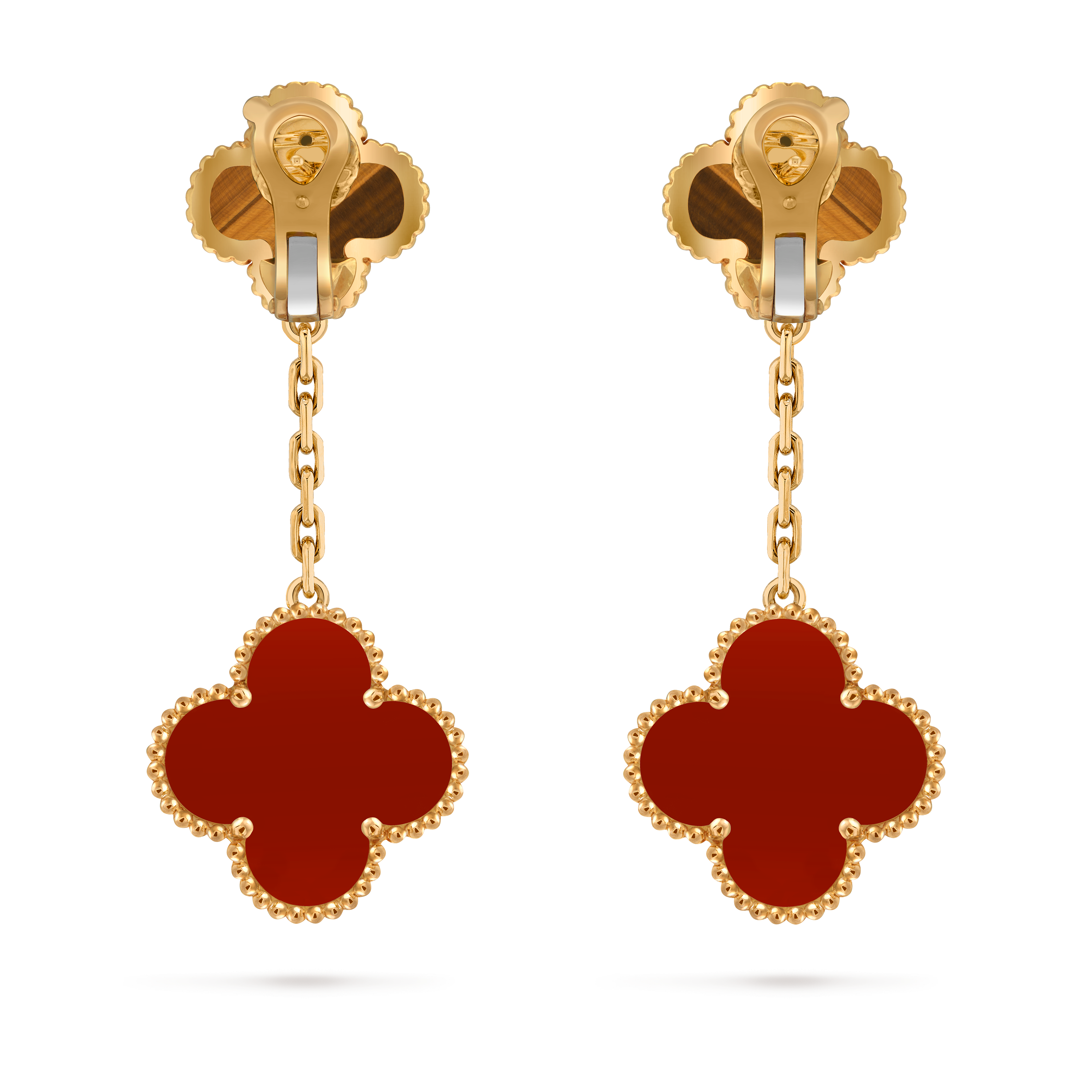 Van Cleefマジック アルハンブラ ネックレス、16モチーフ マラカイト