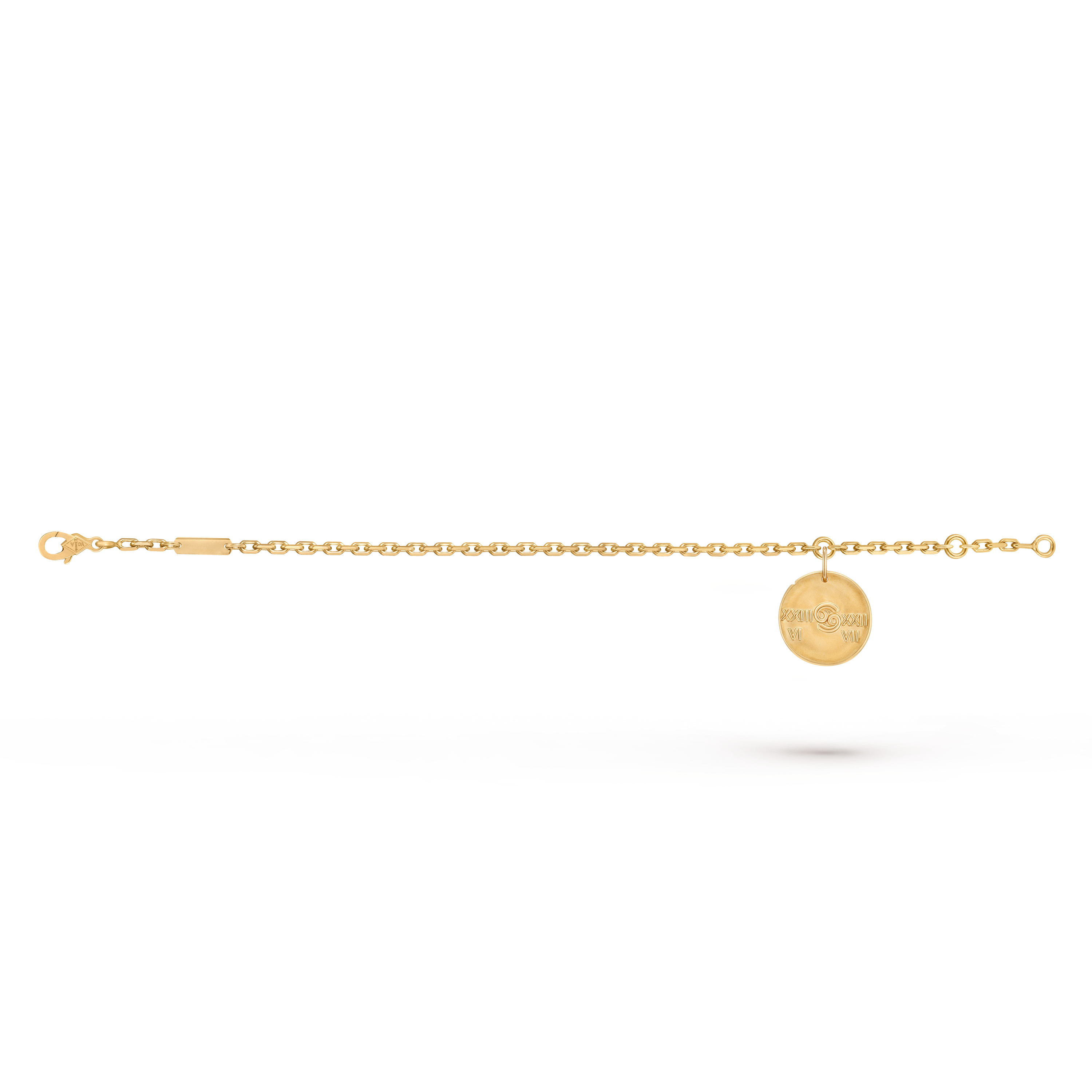 Zodiaque bracelet Cancri (Cancer), 18K yellow gold, Open, Jewelry Bracelet - Van Cleef & Arpels