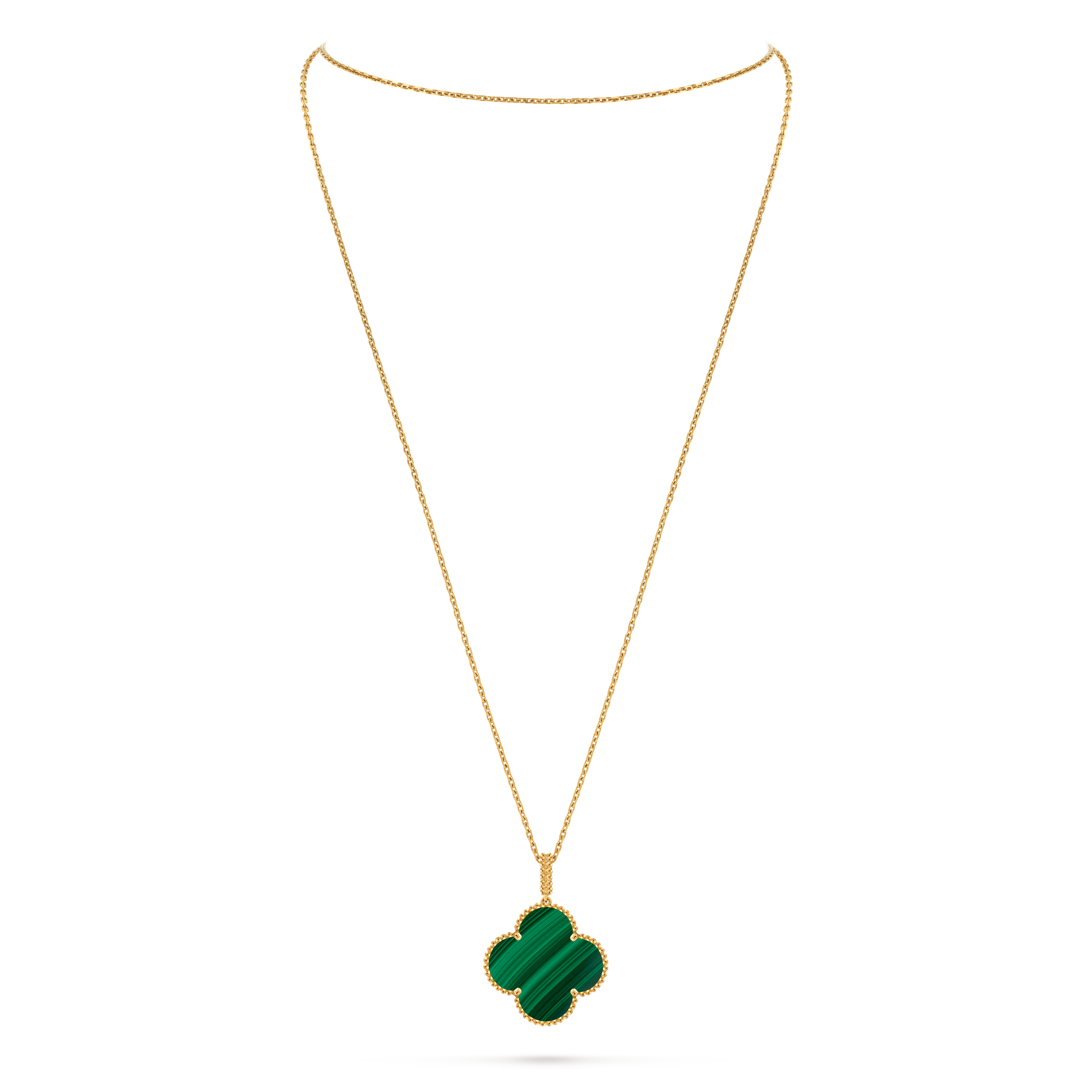 ヴァンクリーフ&アーペル マジックアルハンブラ ロング ネックレス マジック アルハンブラ ロングネックレス、1モチーフ 18K