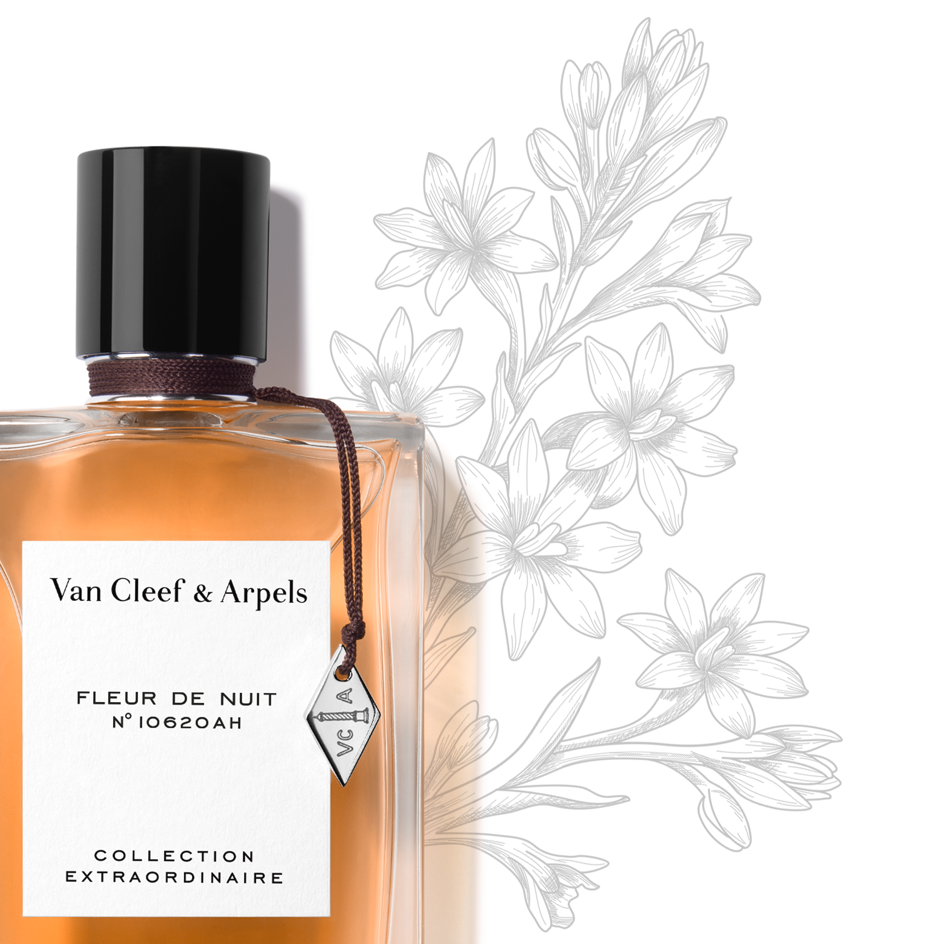 Fleur de Nuit, Detail, Fragrance - Van Cleef & Arpels